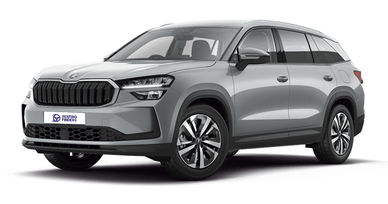Renting New Skoda Kodiaq Selection Plata Brillante Metalizado SUV 7 Plazas Automático Renting Finders