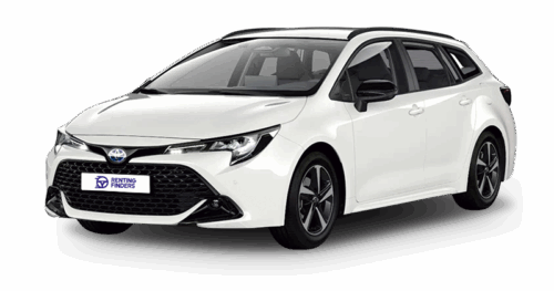 Renting Toyota Corolla Touring Sports Hybrid 140 Active Sin Entrada