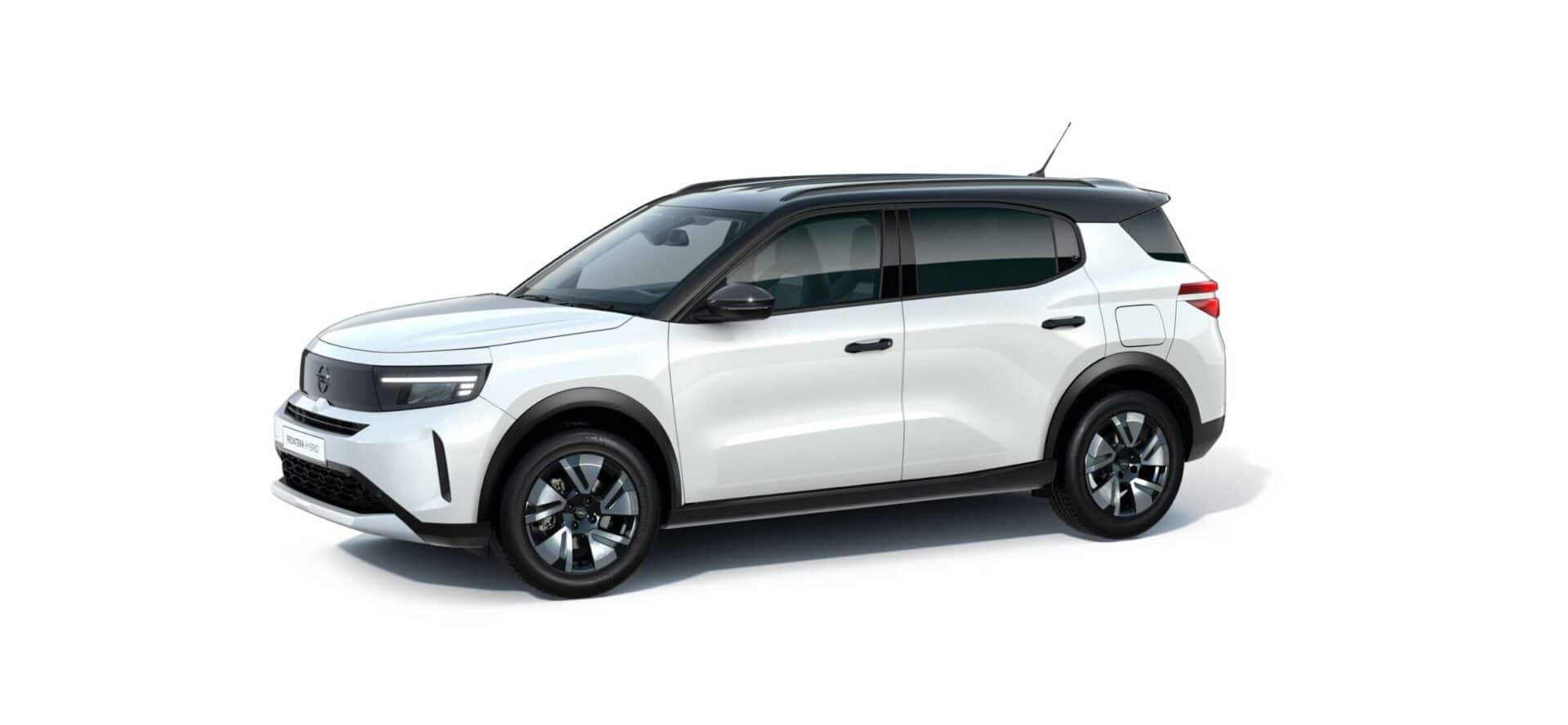 Renting New Opel Frontera Hybrid GS Arktis White SUV Automático Híbrido Etiqueta ECO