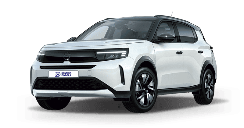 Renting New Opel Frontera Hybrid GS Arktis White SUV Automático Híbrido Etiqueta ECO Renting Finders