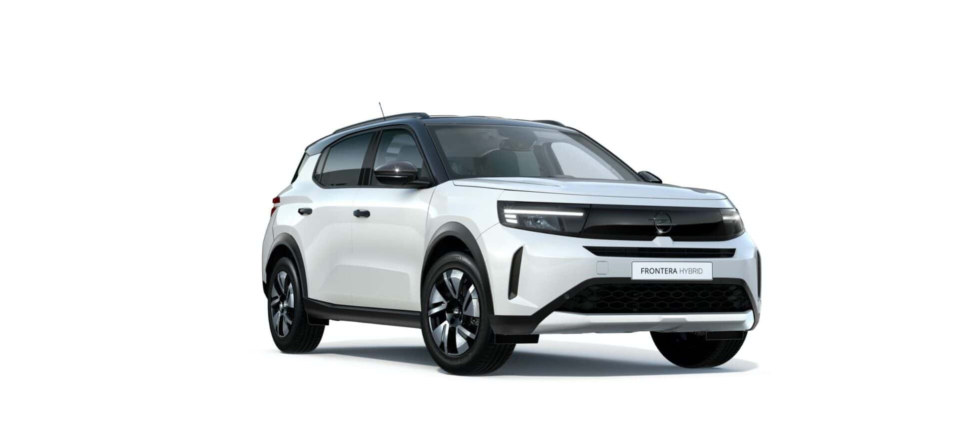 Renting New Opel Frontera Hybrid GS Arktis White SUV Automático Híbrido Etiqueta ECO