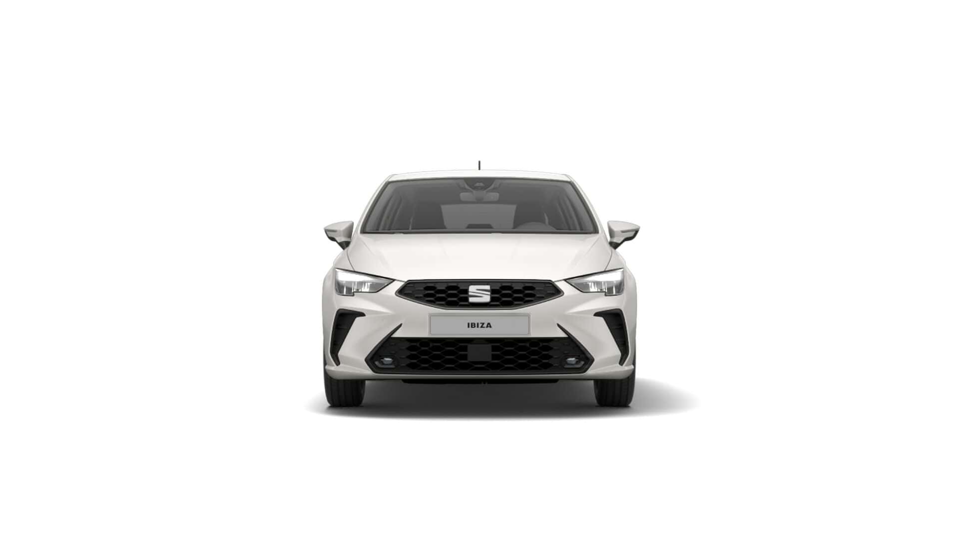 Renting New Seat Ibiza Plus Blanco Candy Compacto Model Year 2026
