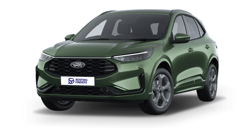 Renting New Ford Kuga ST-Line Verde Bursting SUV Automático Híbrido-Enchufable PHEV Etiqueta 0 Renting Finders