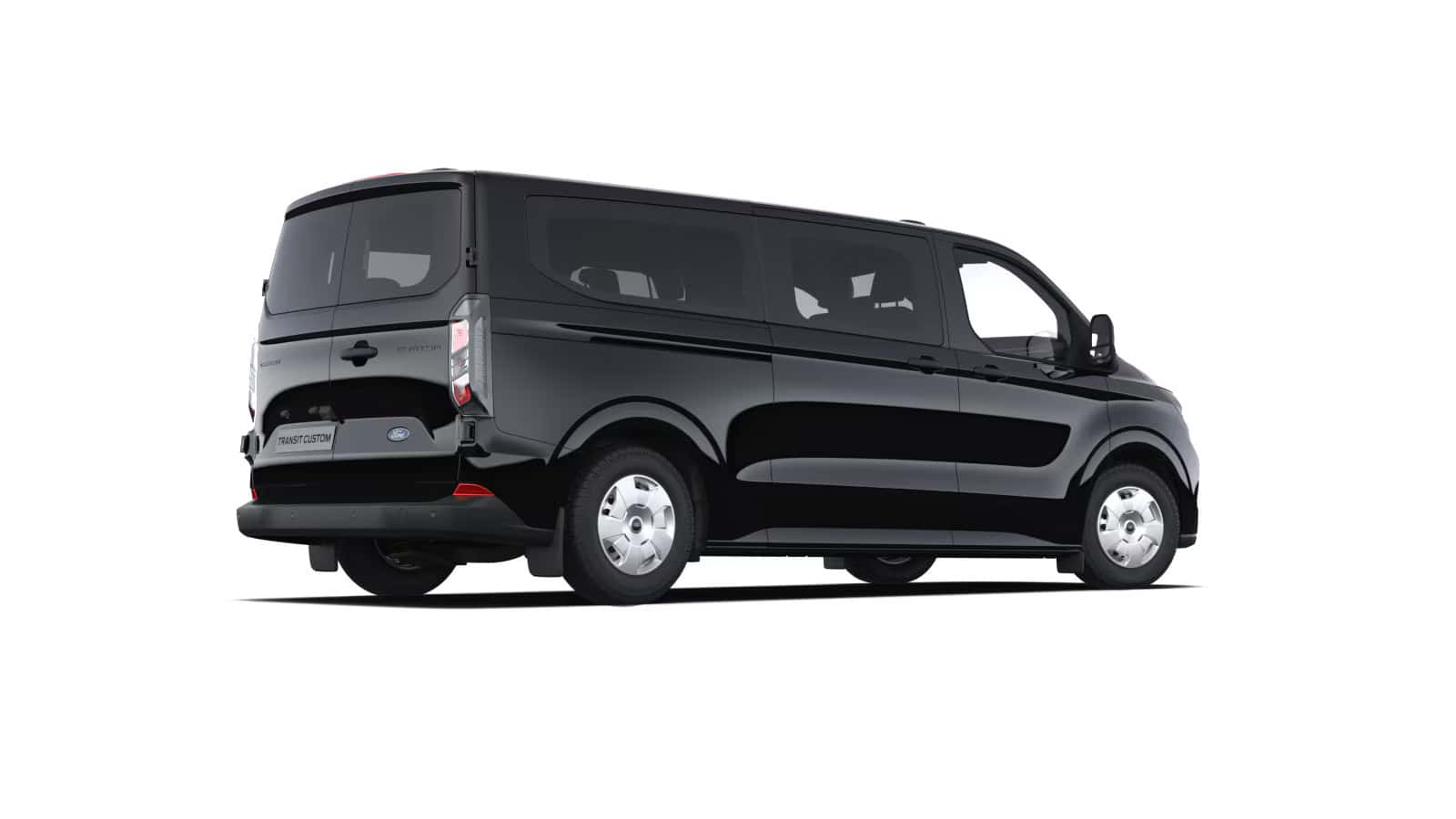 Renting Ford Transit Custom Kombi L2 Trend Negro Agate Furgoneta 9 Plazas