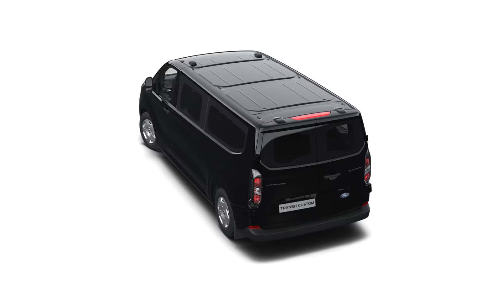 Renting Ford Transit Custom Kombi L2 Trend Negro Agate Furgoneta 9 Plazas