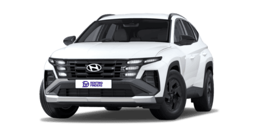 Renting Hyundai Tucson 1.6T HEV AT Black Line Sin Entrada