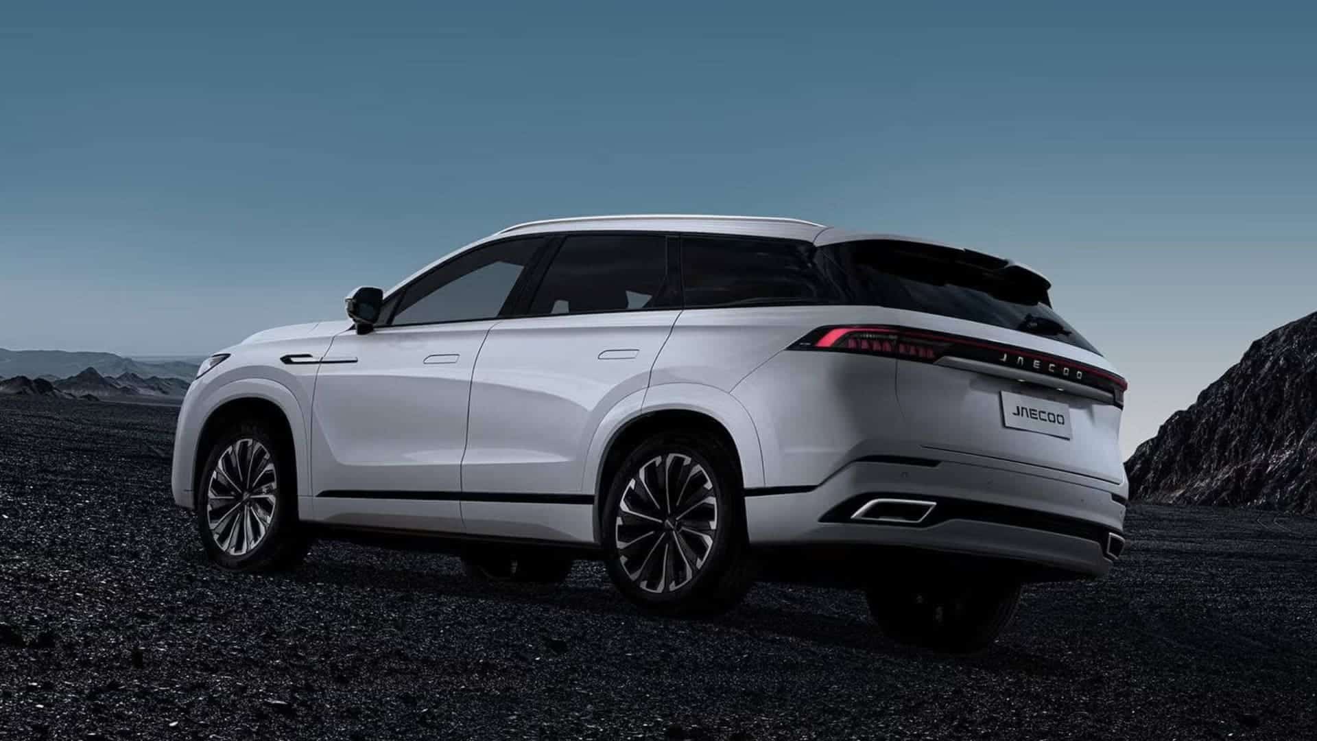 Renting New Jaecoo 8 Exclusive Blanco Aura SUV Automático 7 Plazas