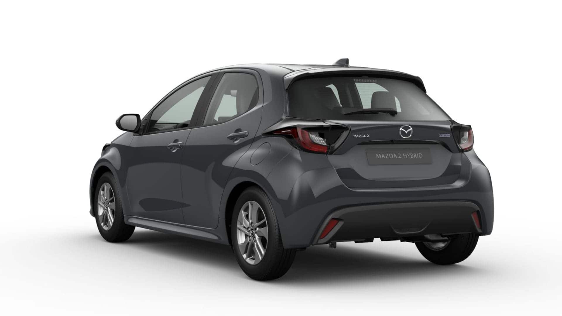 Renting Mazda 2 Centre-Line Charcoal Grey Compacto Híbrido Automático Etiqueta ECO