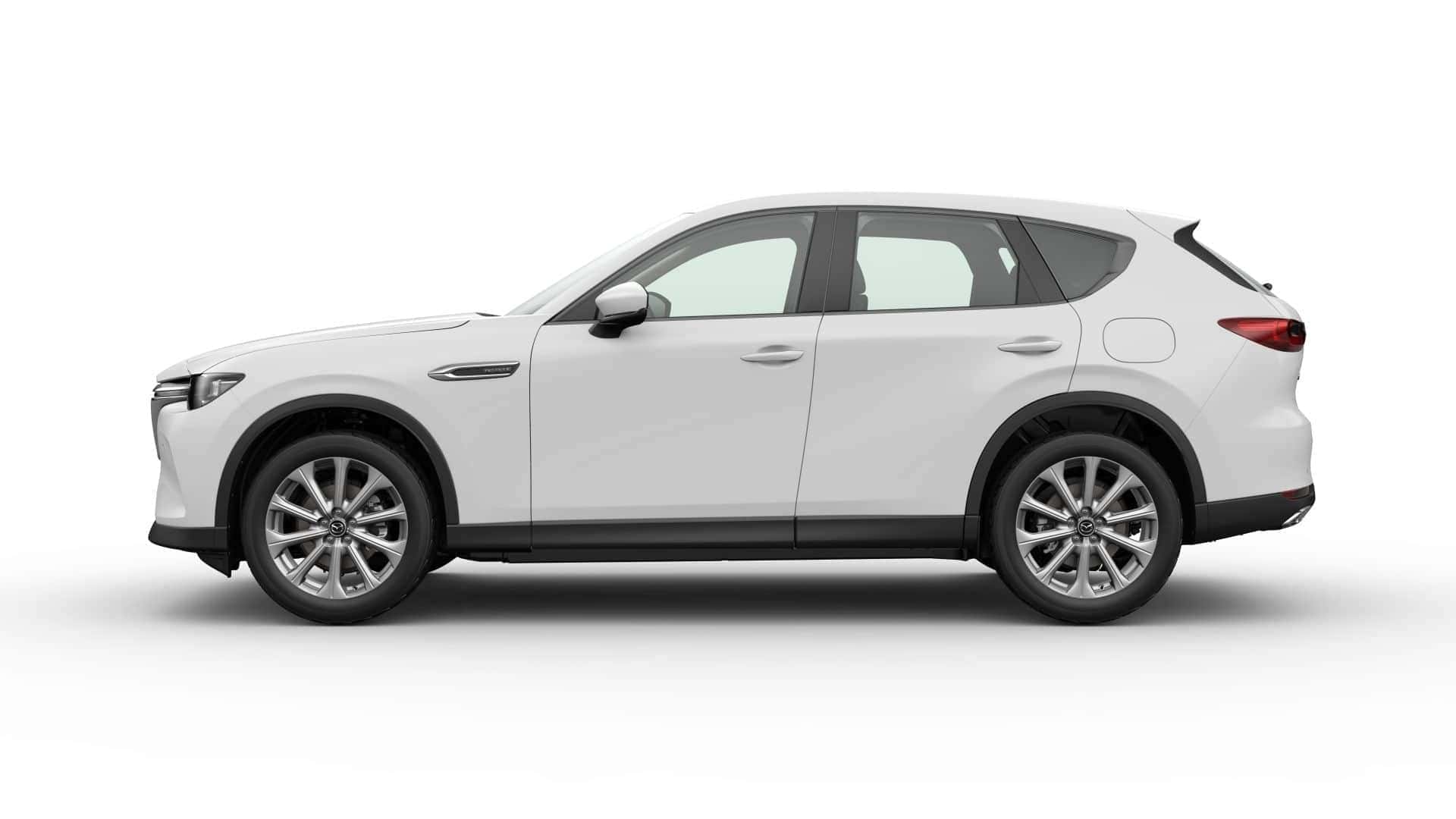 Renting New Mazda CX-60 Exclusive Line Artic White MHEV Micro-Híbrido SUV Automático Etiqueta ECO