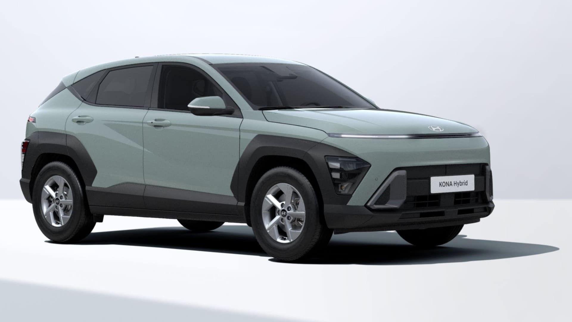 Renting Nuevo Hyundai Kona HEV Maxx Mirage Green SUV Automático Híbrido Etiqueta ECO