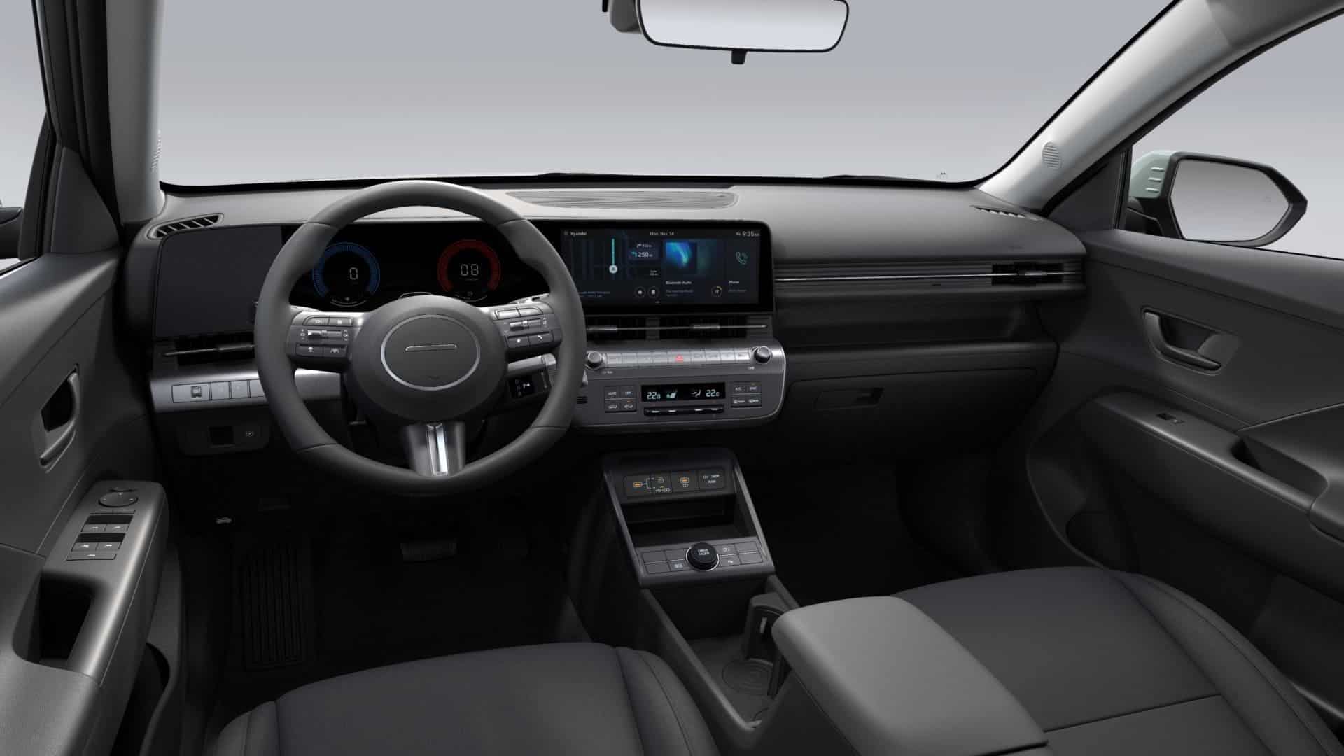 Renting Nuevo Hyundai Kona HEV Maxx Mirage Green SUV Automático Híbrido Etiqueta ECO Volante