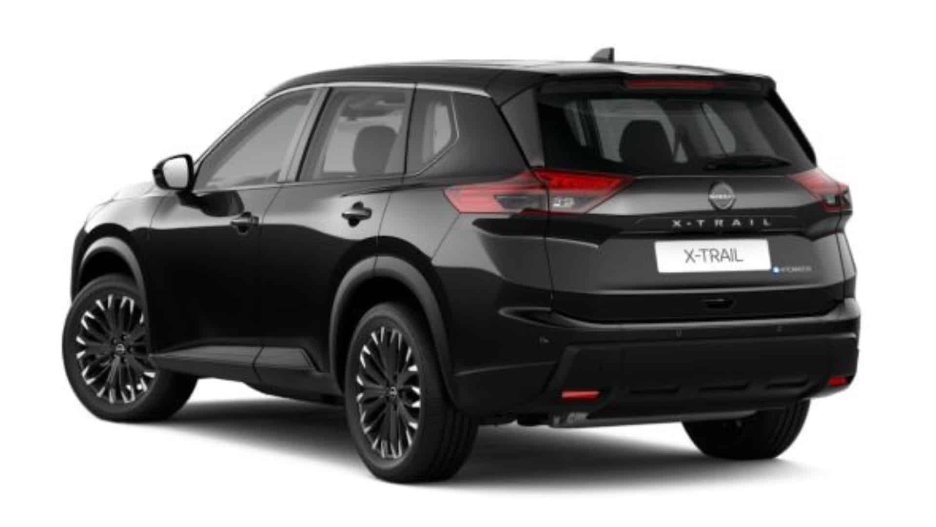 Renting New Nissan X-Trail Acenta Galaxy Black SUV Automático Micro-Híbrido Etiqueta ECO