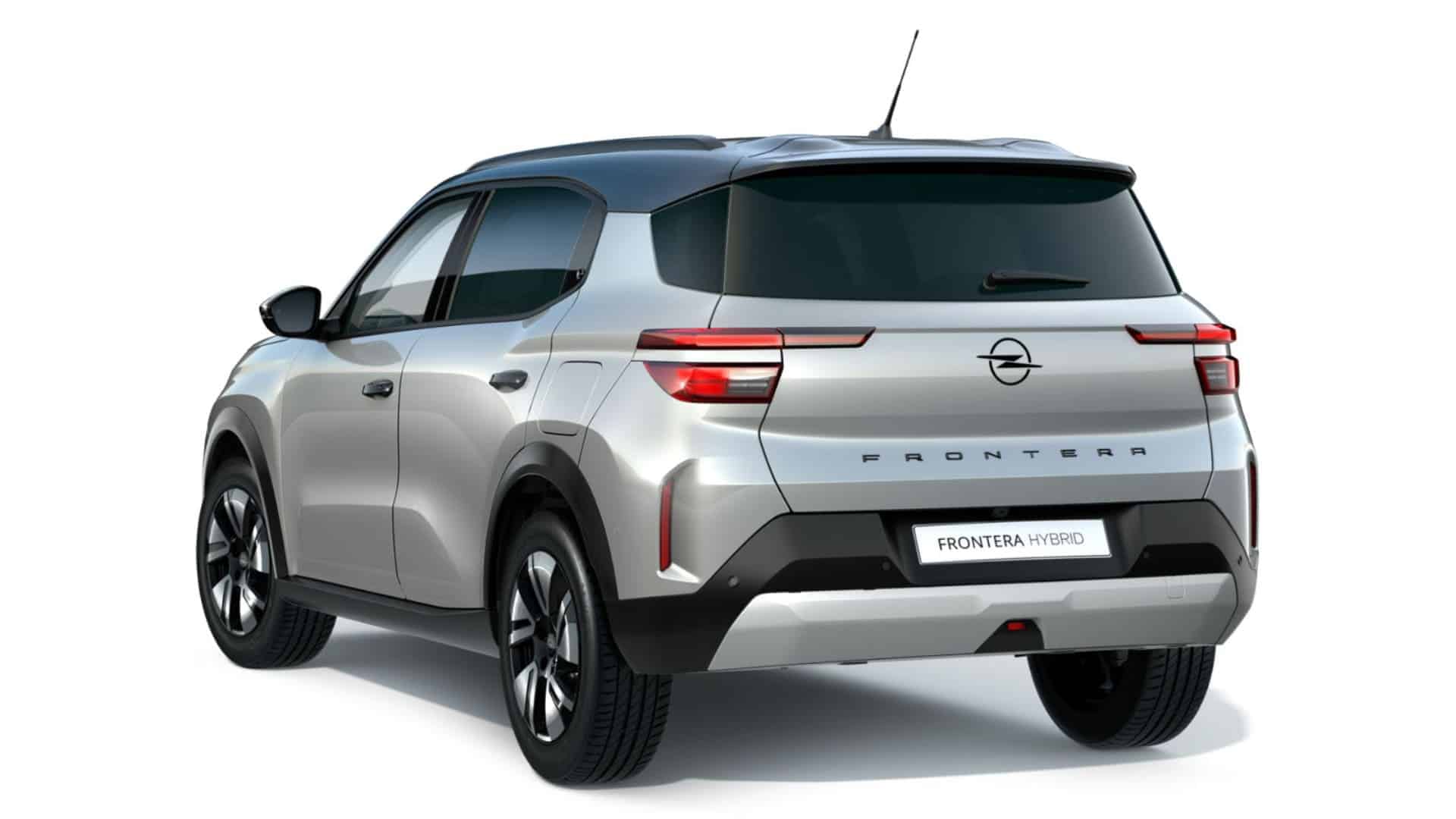 Renting New Opel Frontera Hybrid Ultimate Kristall Silver Metalizado SUV Híbrido Automático Etiqueta ECO