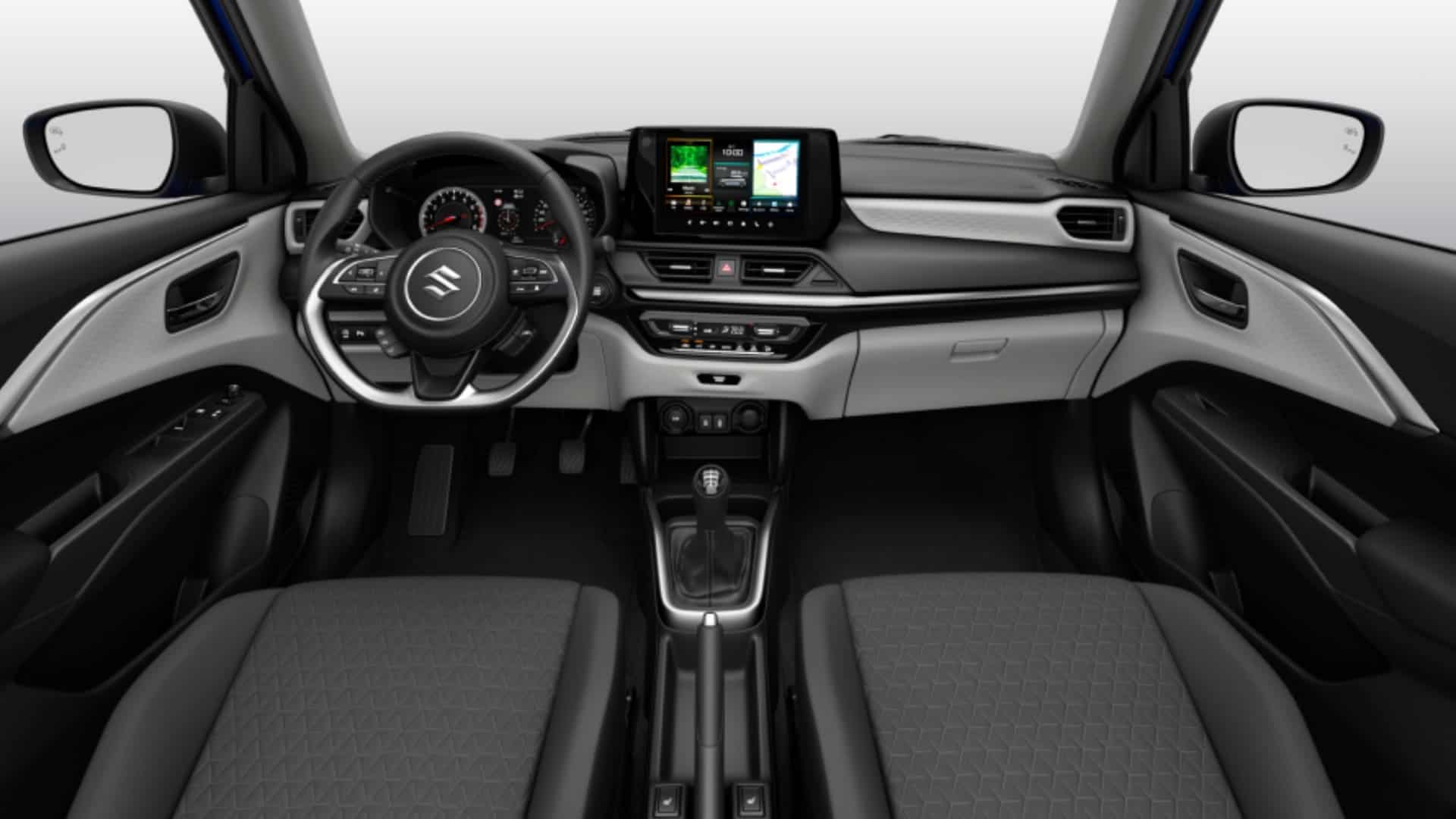 Renting New Suzuki Swift S1 Micro-Híbrido MHEV Etiqueta ECO Interior
