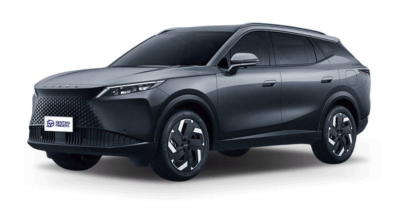 Renting New Omoda 7 Premium Gris Mate SUV PHEV Híbrido-Enchufable Automático Etiqueta 0 Renting Finders