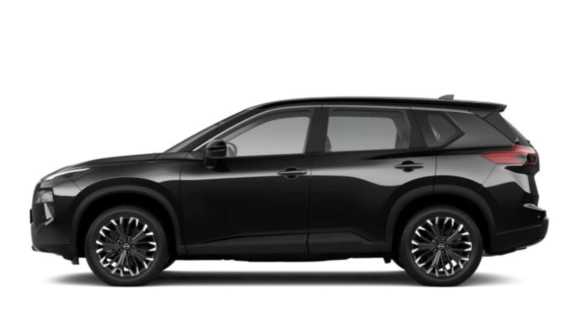 Renting New Nissan X-Trail Acenta Galaxy Black SUV Automático Micro-Híbrido Etiqueta ECO