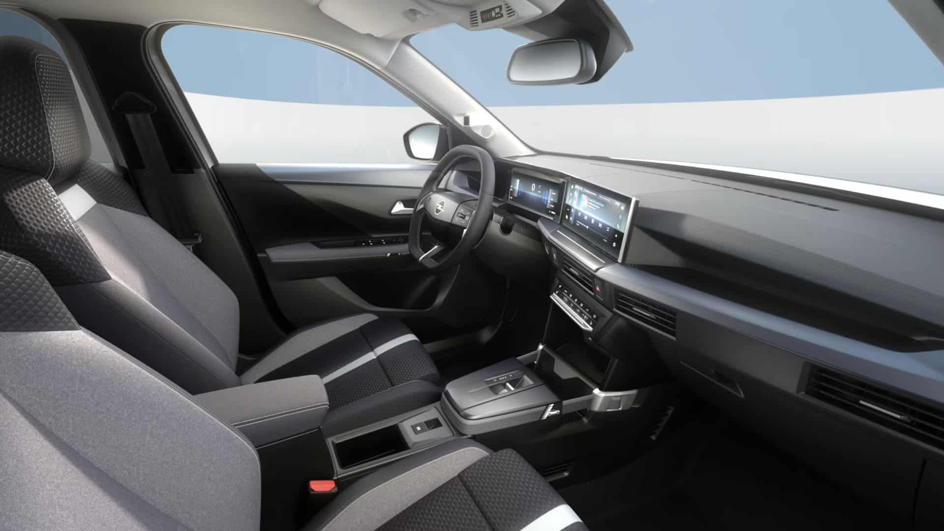 Renting New Opel Frontera Hybrid Ultimate Kristall Silver Metalizado SUV Híbrido Automático Etiqueta ECO Interior
