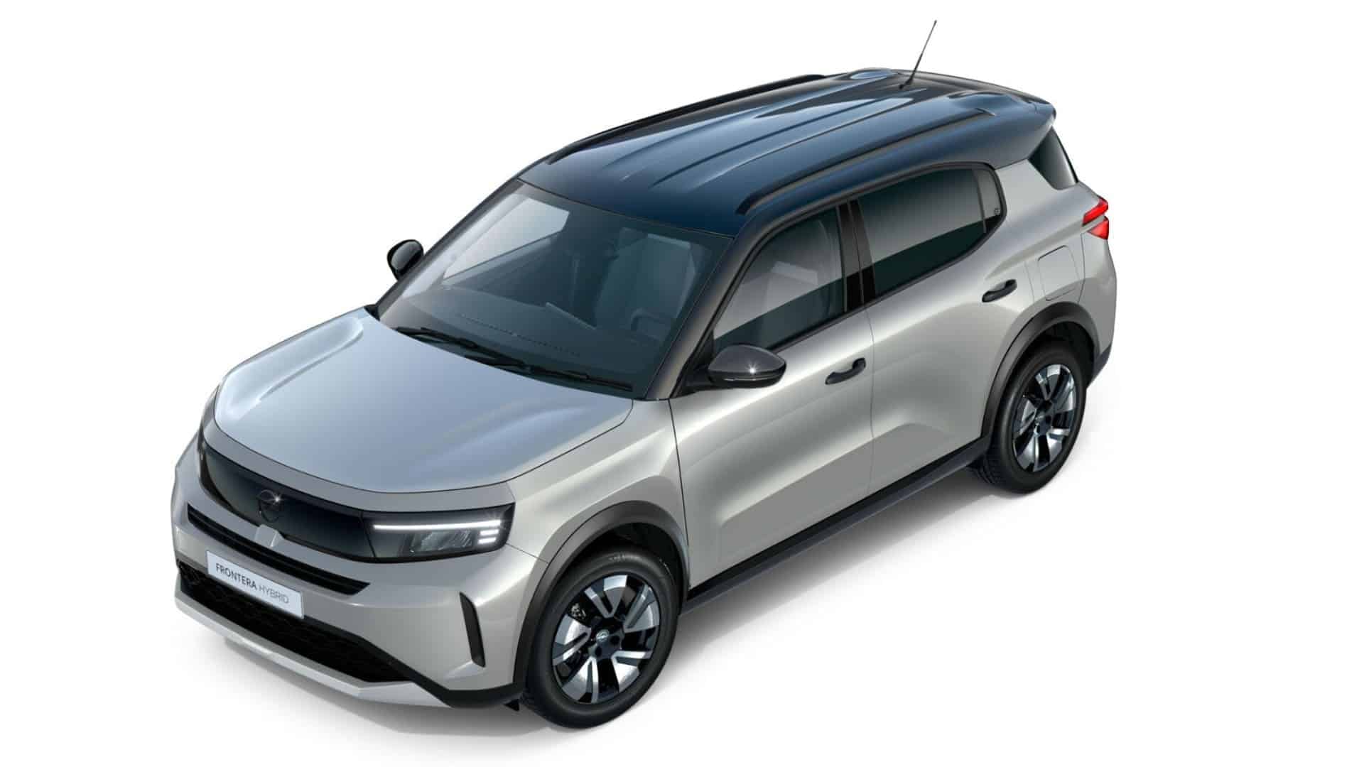 Renting New Opel Frontera Hybrid Ultimate Kristall Silver Metalizado SUV Híbrido Automático Etiqueta ECO