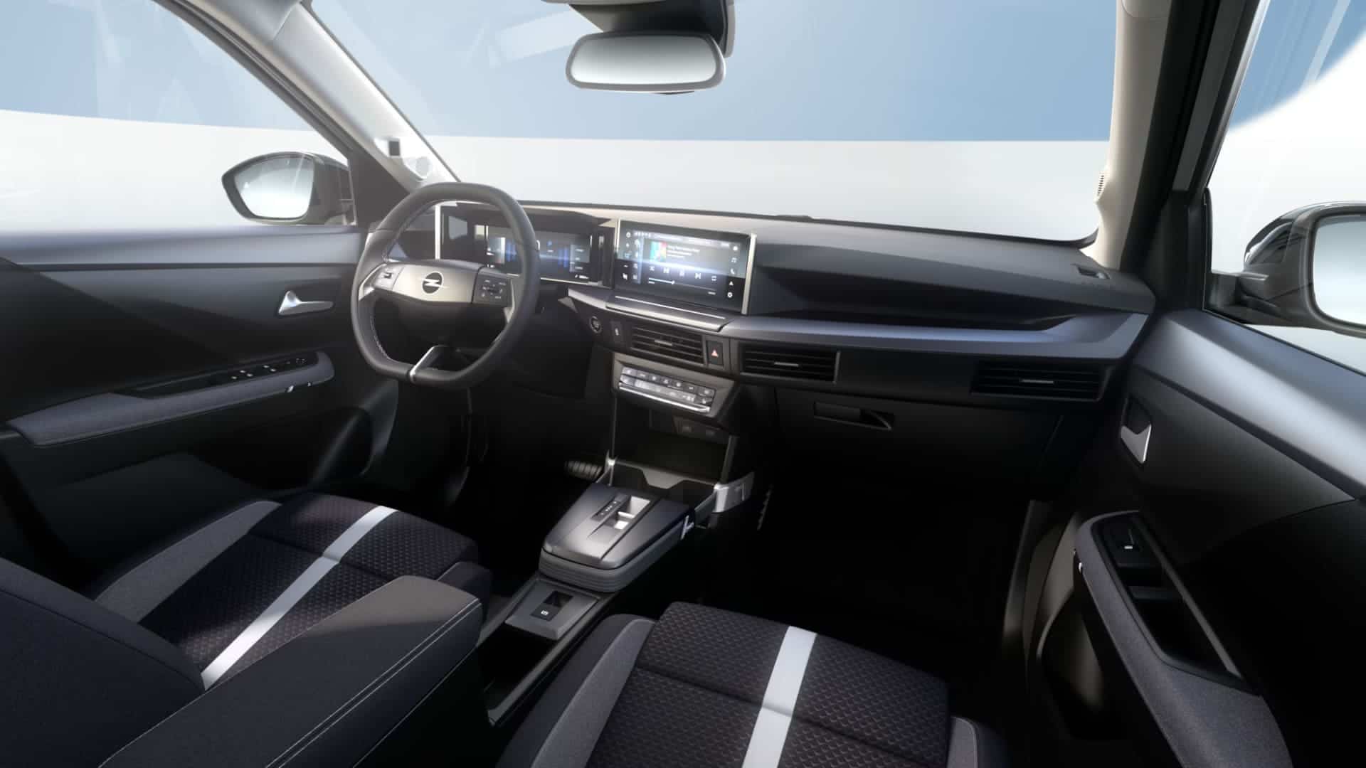 Renting New Opel Frontera Hybrid Ultimate Kristall Silver Metalizado SUV Híbrido Automático Etiqueta ECO Interior