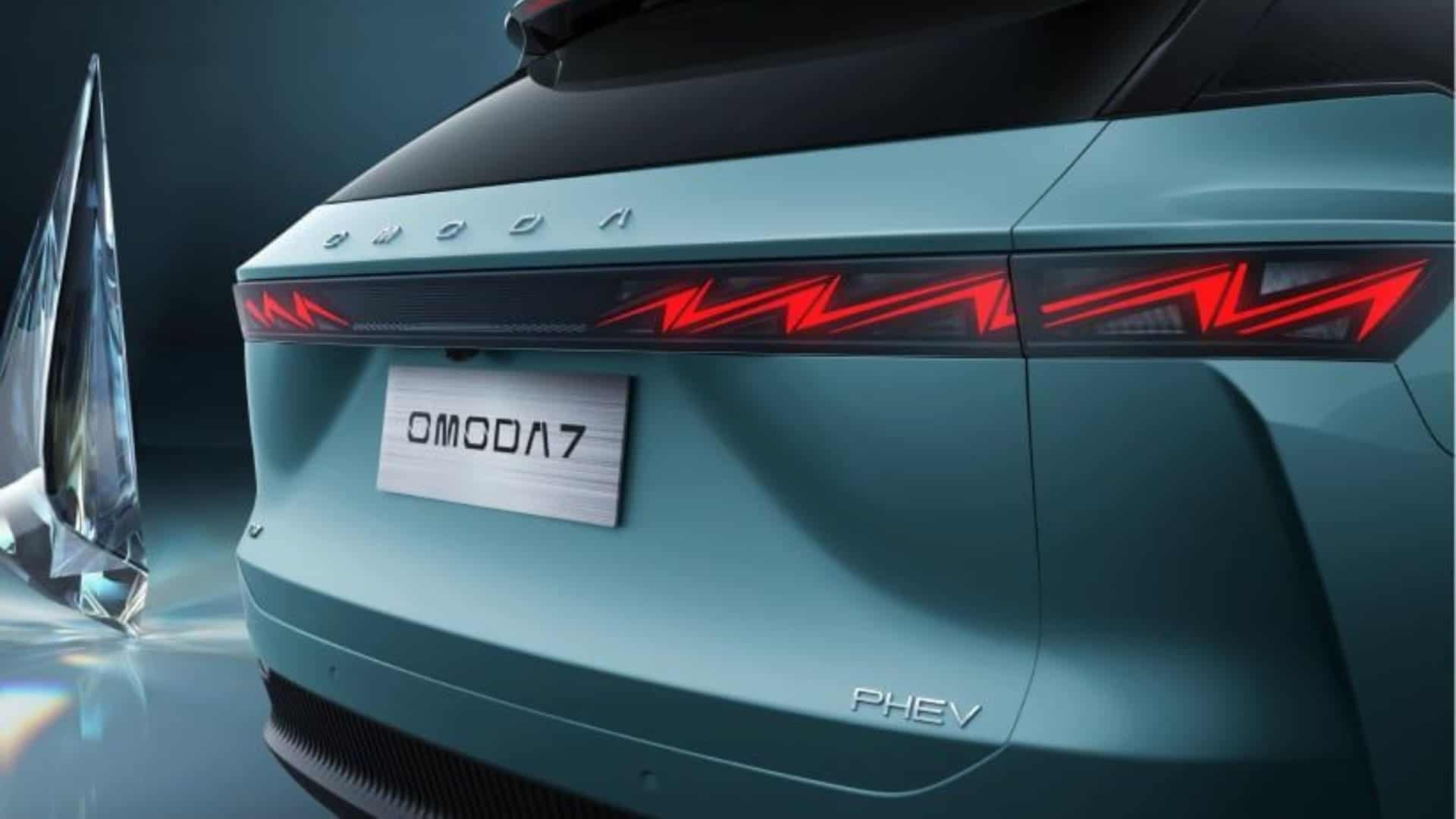 Renting New Omoda 7 Premium Verde Wave SUV PHEV Híbrido-Enchufable Automático Etiqueta 0