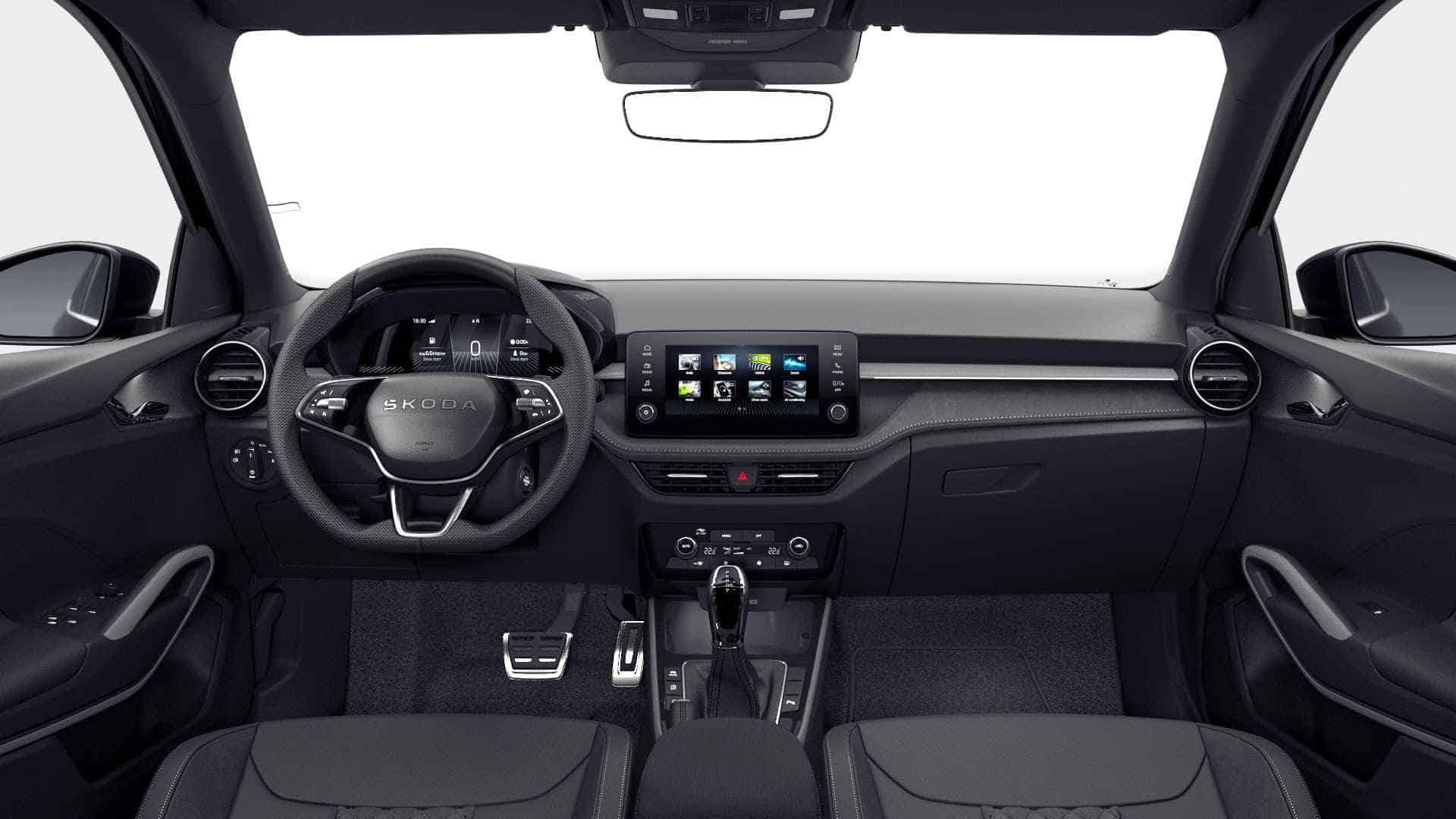 Skoda Fabia Plus Negro Magico Efecto Perla Compacto Automático Interior