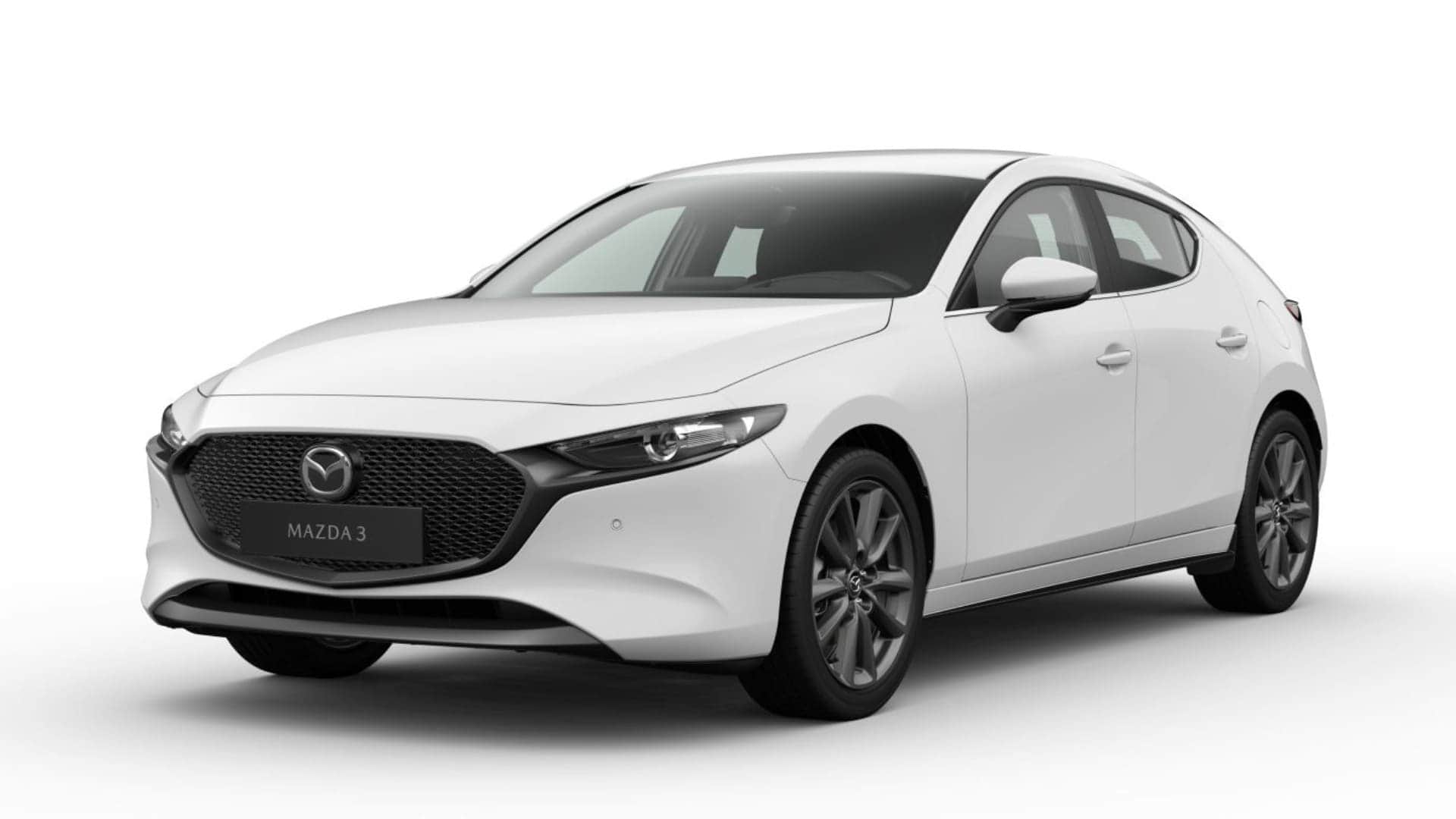 Renting Mazda 3 Centre-Line Arctic White SUV Automático MHEV Micro-Híbrido Etiqueta ECO