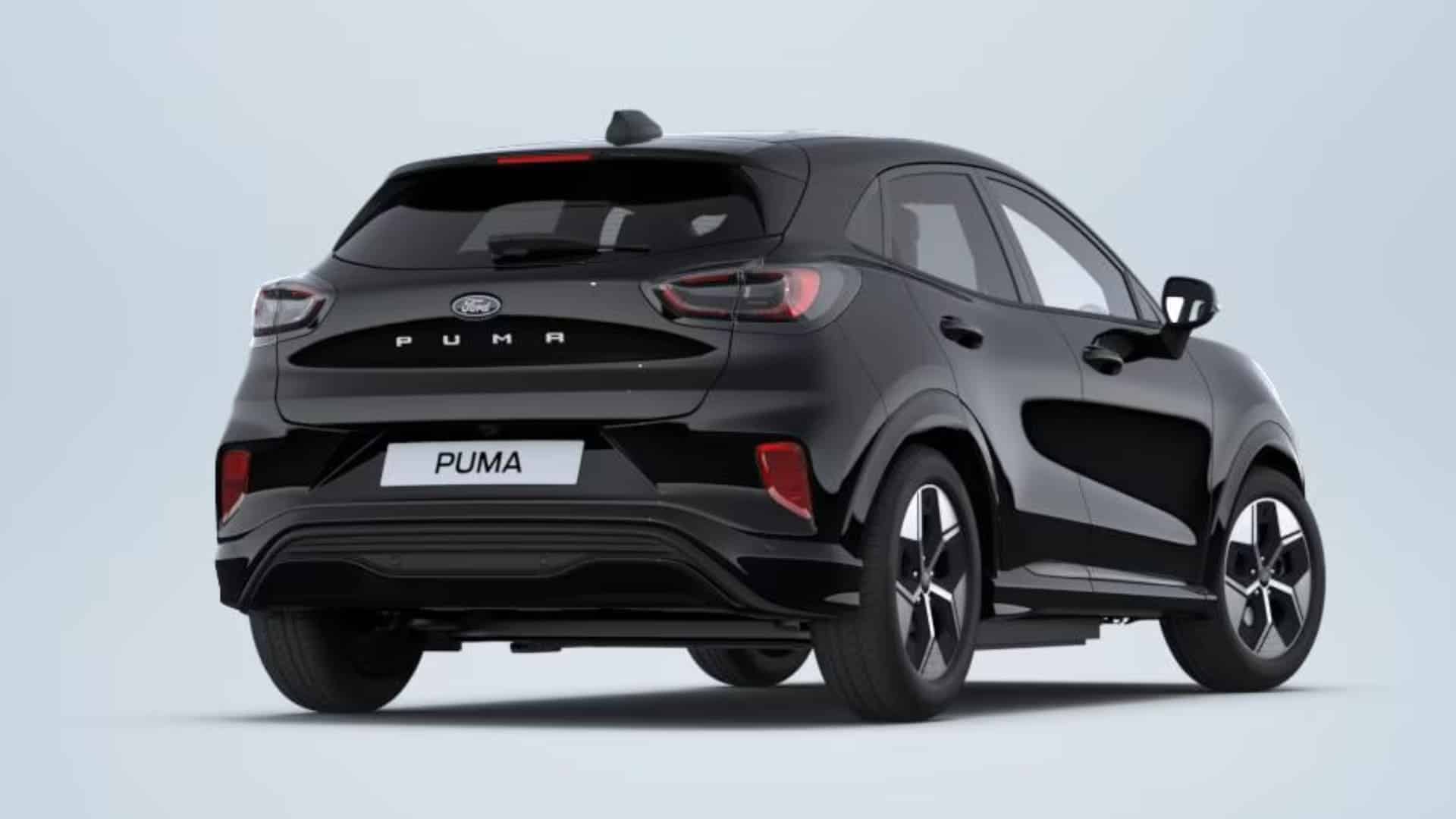 Renting New Ford Puma Gen-E Negro Agate SUV Automático Eléctrico Etiqueta 0