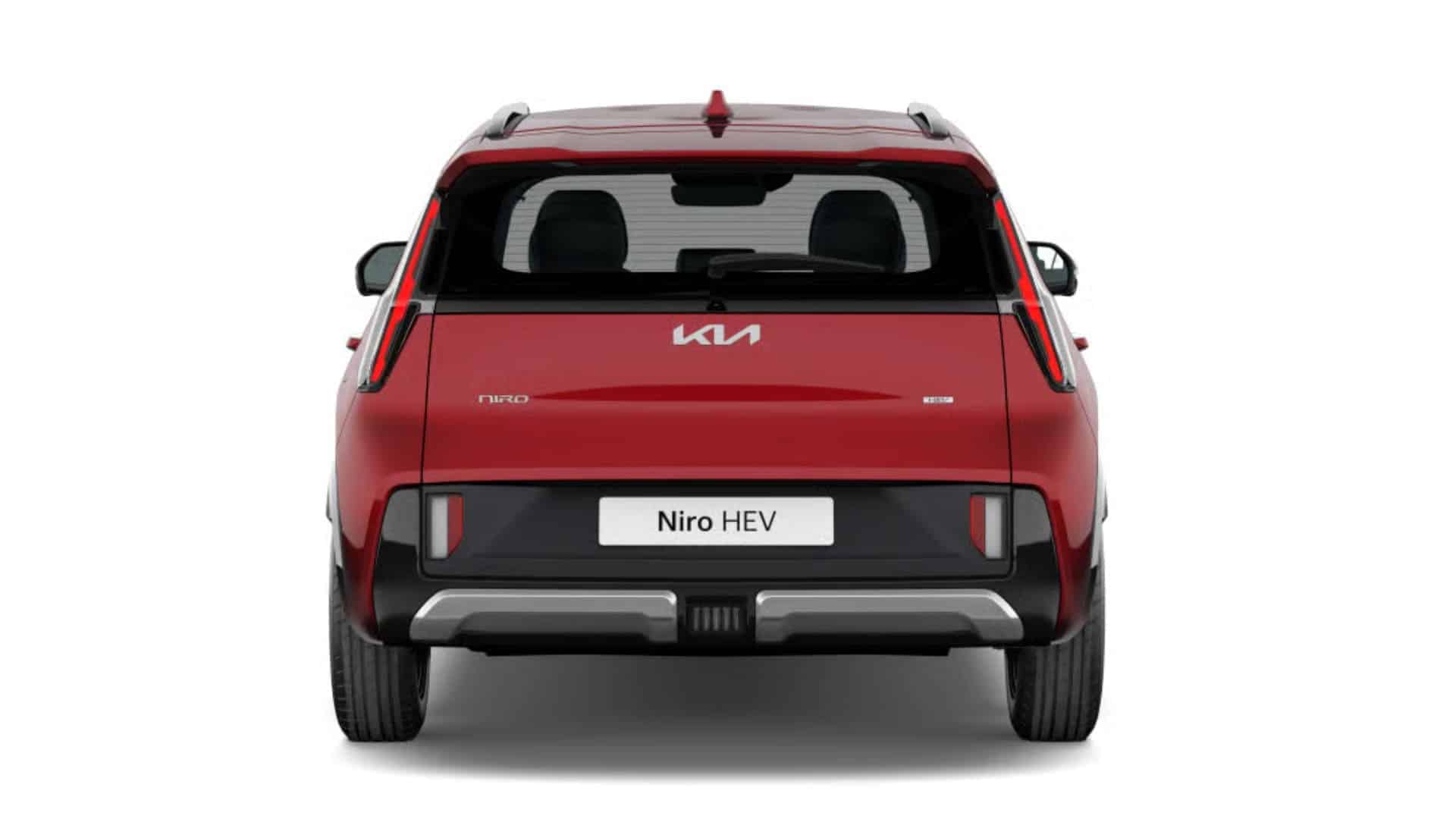 Renting New Kia Niro Concept Runway Red Model Year 2026 Híbrido Automático Etiqueta ECO