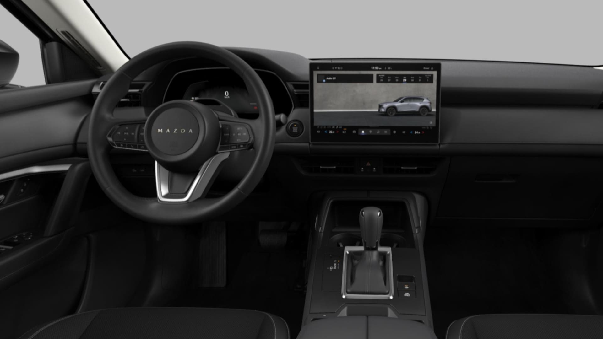 Renting New Mazda CX-5 Centre-Line Arctic White SUV Automático MHEV Micro-Híbrido Etiqueta ECO Interior