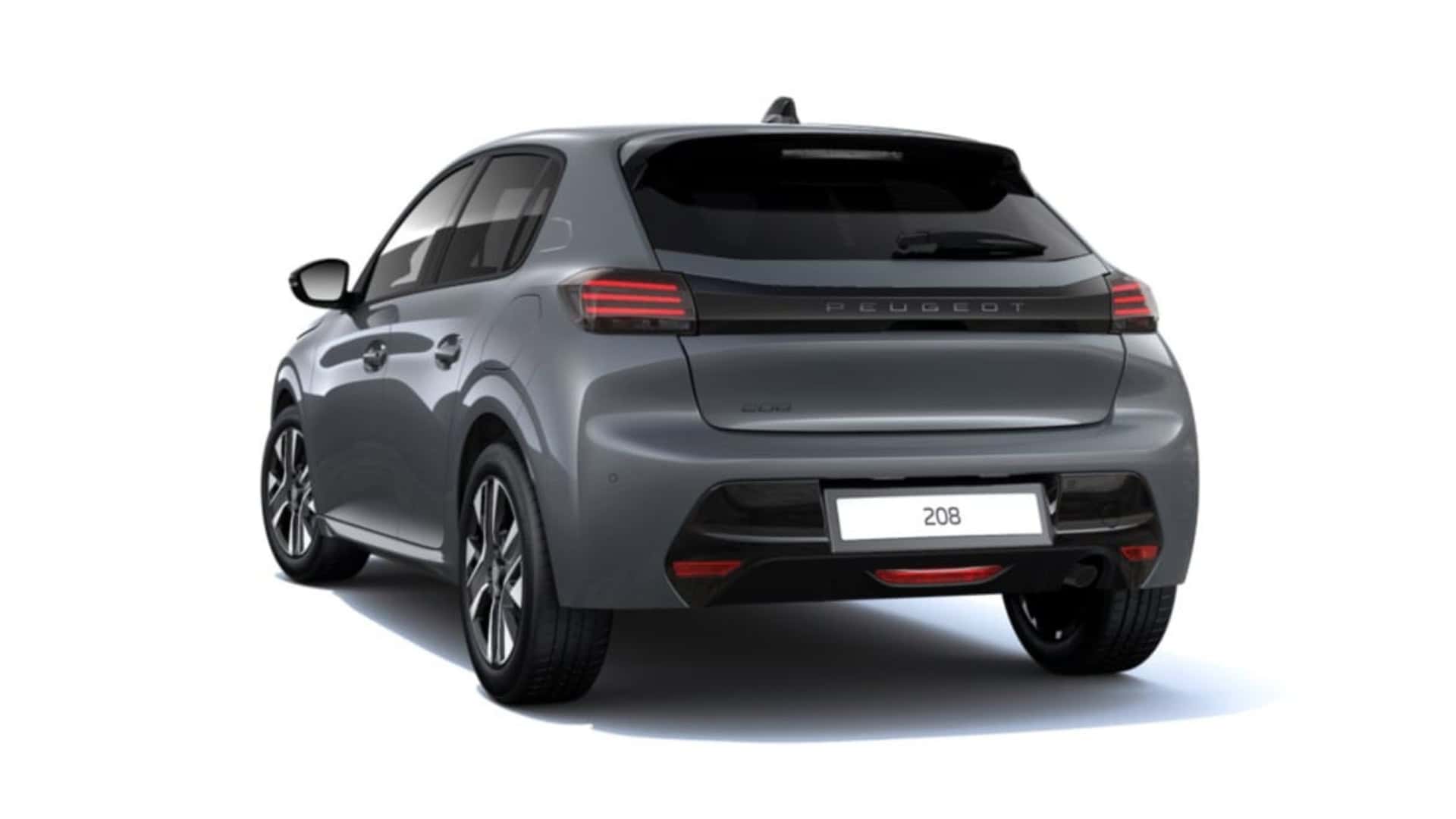 Renting New Peugeot 208 Allure Compacto Gris Selenium