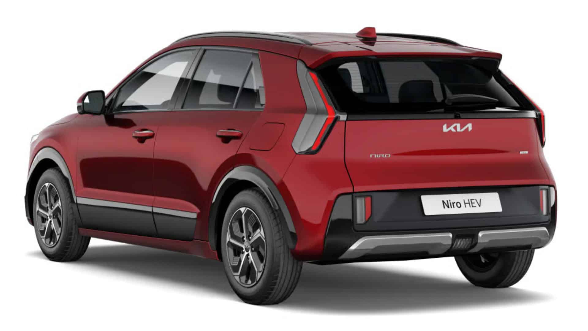 Renting New Kia Niro Concept Runway Red Model Year 2026 Híbrido Automático Etiqueta ECO