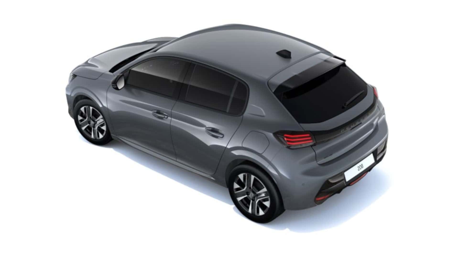 Renting New Peugeot 208 Allure Compacto Gris Selenium